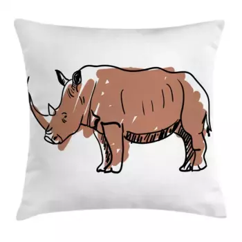 Чехол на подушку Abakuhaus, белый