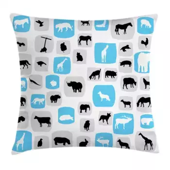 Чехол на подушку Abakuhaus, белый