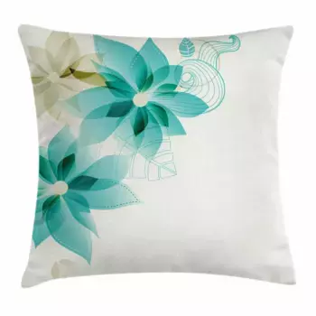 Чехол на подушку Abakuhaus, белый