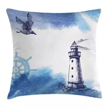 Чехол на подушку Abakuhaus, белый