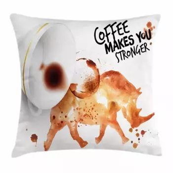 Чехол на подушку Abakuhaus, белый