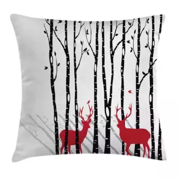 Чехол на подушку Abakuhaus, белый