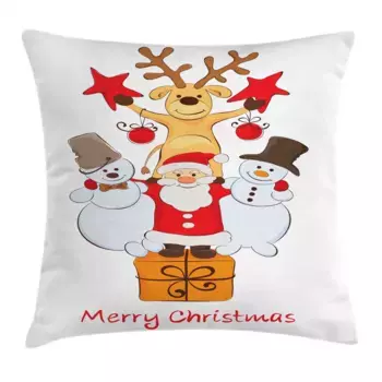 Чехол на подушку Abakuhaus, белый