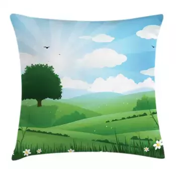 Чехол на подушку Abakuhaus, белый