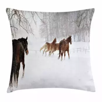 Чехол на подушку Abakuhaus, белый