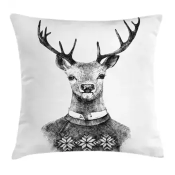 Чехол на подушку Abakuhaus, белый