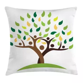 Чехол на подушку Abakuhaus, белый