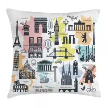 Чехол на подушку Abakuhaus, белый