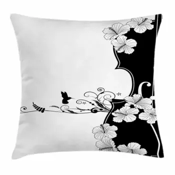 Чехол на подушку Abakuhaus, белый