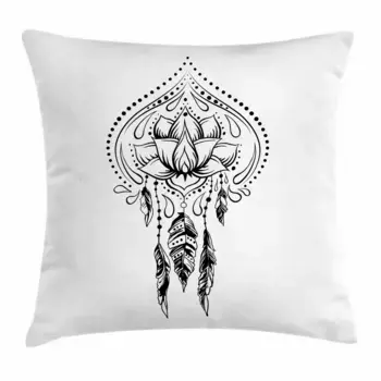 Чехол на подушку Abakuhaus, белый