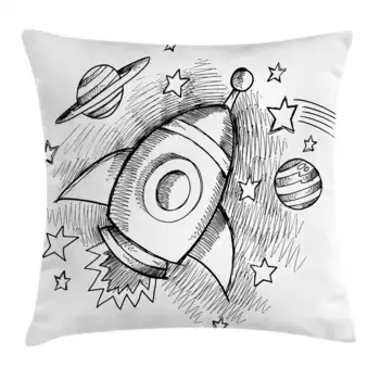 Чехол на подушку Abakuhaus, белый