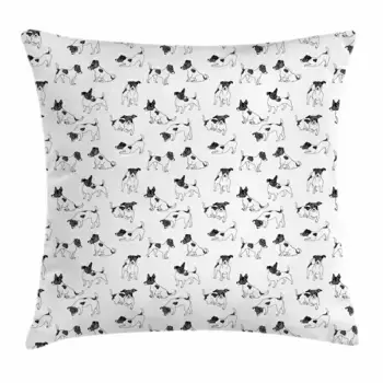 Чехол на подушку Abakuhaus, белый