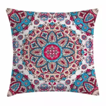 Чехол на подушку Abakuhaus, бирюзовый