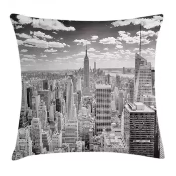 Чехол на подушку Abakuhaus, серый