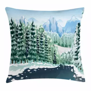 Чехол на подушку Abakuhaus, синий