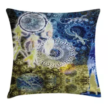 Чехол на подушку Abakuhaus, синий