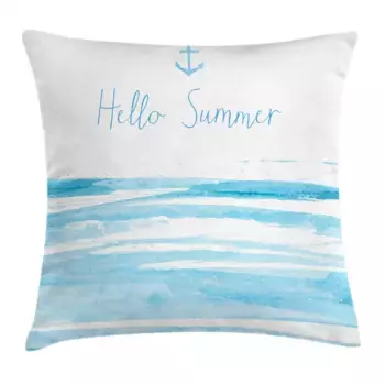 Чехол на подушку Abakuhaus, синий