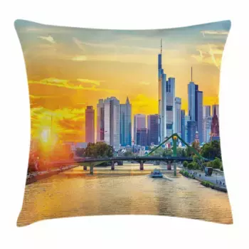 Чехол на подушку Abakuhaus, синий