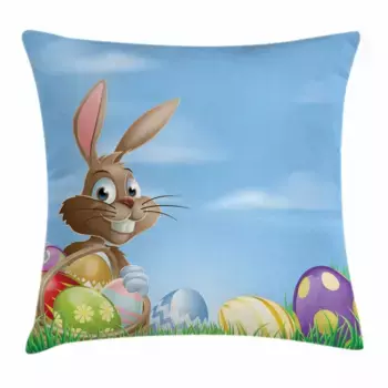 Чехол на подушку Abakuhaus, синий