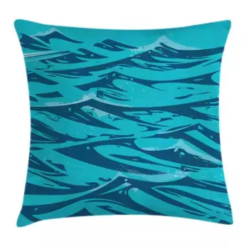 Чехол на подушку Abakuhaus, синий