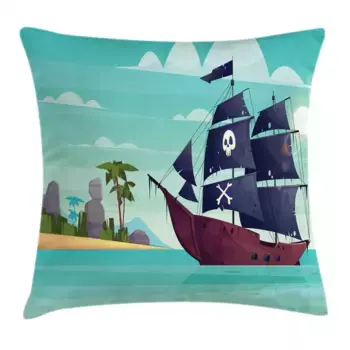 Чехол на подушку Abakuhaus, синий