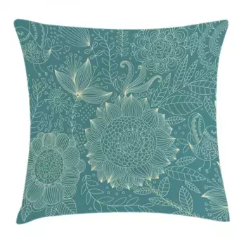 Чехол на подушку Abakuhaus, зеленый