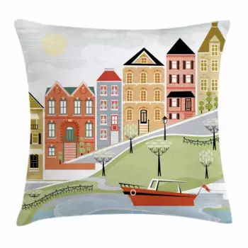 Чехол на подушку Abakuhaus, зеленый