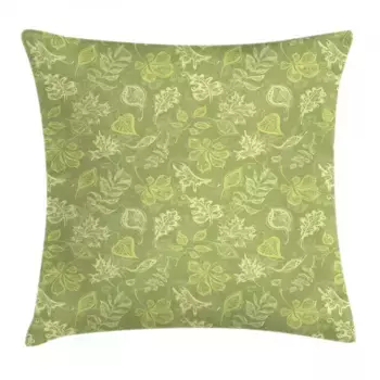 Чехол на подушку Abakuhaus, зеленый