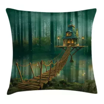 Чехол на подушку Abakuhaus, зеленый