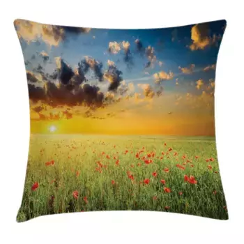 Чехол на подушку Abakuhaus, зеленый