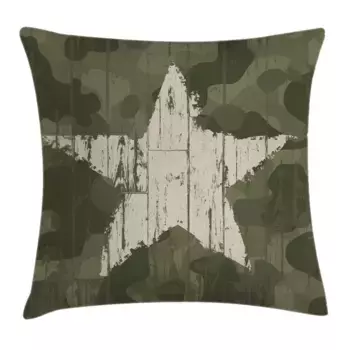 Чехол на подушку Abakuhaus, зеленый