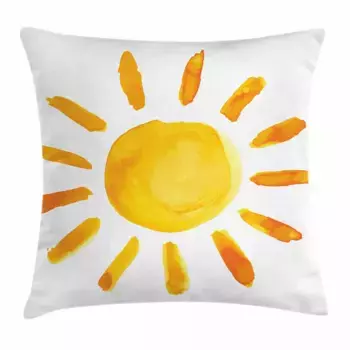 Чехол на подушку Abakuhaus, желтый