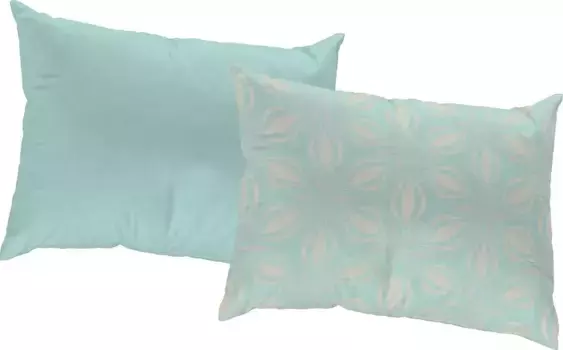 Чехол на подушку Adam "Retro Floret", (1 шт.), сертификат GOTS 40х40 см, светло-синий