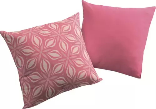 Чехол на подушку Adam "Retro Floret", (1 шт.), сертификат GOTS 40х60 см, розовый