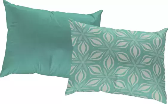 Чехол на подушку Adam "Retro Floret", (1 шт.), сертификат GOTS 40х40 см, цвет petrol