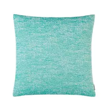 Чехол на подушку Alzey, искусственный однотонный, бирюзовый в крапинку, размер: 50 х 50 см, наполнитель: утиные перья Proflax