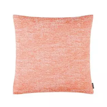 Чехол на подушку Alzey, искусственный однотонный, в оранжевый крапчатый, размер: 50 х 50 см, наполнитель подушки: полиэстер Proflax