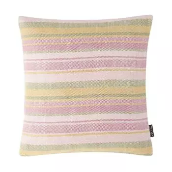Чехол на подушку «Алжир», полоски пастельных тонов, полоски розовые, размер: 50 х 50 см, наполнитель подушки: утиные перья Proflax