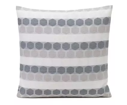 Чехол на подушку Ambiente Trendlife Hooper 40x40см цвет серебро Gzze
