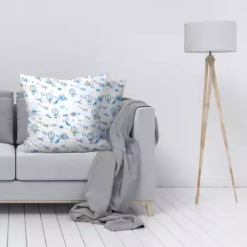 Чехол на подушку Amilian, синий