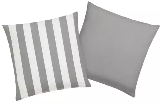 Чехол на подушку Andas "Greta" 80х40 см, серый