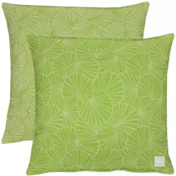 Чехол на подушку APELT "3961", (1 шт.), двусторонний чехол без наполнителя 46х46 см, светло-зеленый