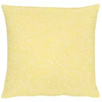 Чехол на подушку APELT "7907 Uni Paisley", (1 шт.), без наполнения 40х40 см, цвет gelb