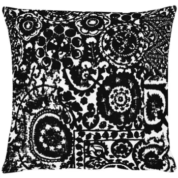 Чехол на подушку APELT "Гранада", (1 шт.), без наполнения 59х59 см, черный