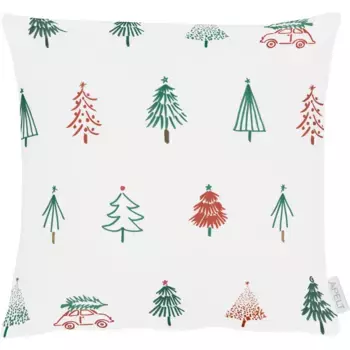 Чехол на подушку АПЭЛТ «5825», (1 шт.) Apelt, зеленый/белый