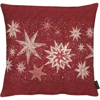 Чехол на подушку АПЭЛТ «5843», (1 шт.) Apelt, золотой/красный