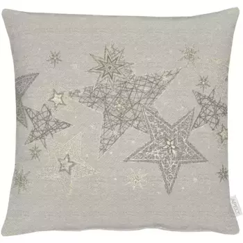 Чехол на подушку АПЭЛТ «6303», (1 шт.) Apelt, золотой/серо-коричневый