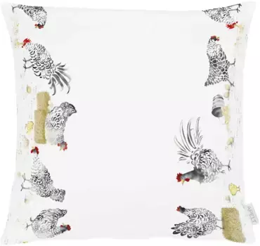 Чехол на подушку АПЭЛТ "6811", (1 шт.) APELT 46х46 см, цвет bunt, wei