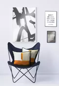 Чехол на подушку АПЭЛТ "Фиск", (1 шт.), без наполнения APELT 49х49 см, оранжевый/серо-коричневый