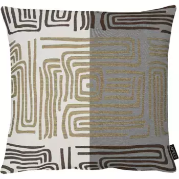 Чехол на подушку АПЭЛТ «Мино», (1 шт.) Apelt, серо-коричневый